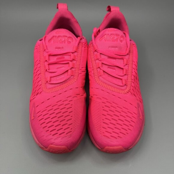 Nike Air Max 270 Hyper Pink Womens Size 6.5 Athletic Running Sneakers No Insoles - Picture 5 of 9